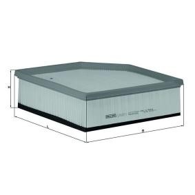 Kjøp Luftfilter av MAHLE ORIGINAL LX 1607/1 til den lave prisen 247,17 NOK