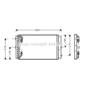 Expansionsventil, Klimaanlage von AVA COOLING SYSTEMS VW1243