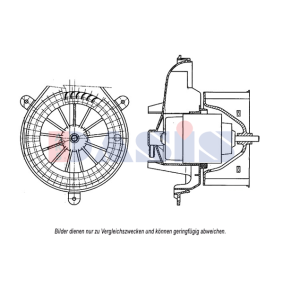 Achetez des Radiateur du moteur AKS DASIS 081550N à prix pour 75,78 €