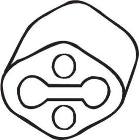 Acquista Nastro di gomma, Imp. gas scarico da BOSAL 255-891 a buon mercato per soli 3,19 €