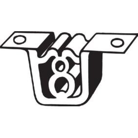 Acquista Nastro di gomma, Imp. gas scarico da BOSAL 255-077 a buon mercato per soli 10,82 €