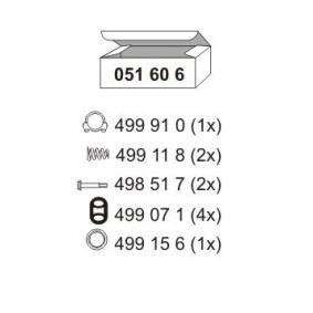 Compre Kit de montagem, silenciador da ERNST 051606 a um preço baixo por 25,36 €