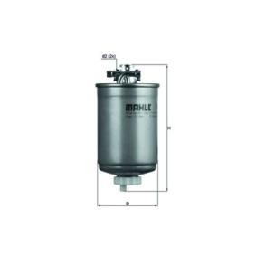 Kraftstofffilter von MAHLE ORIGINAL KL 77