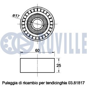 Achetez des Kit de distribution + pompe à eau RUVILLE 57321701 à prix pour 149,23 €