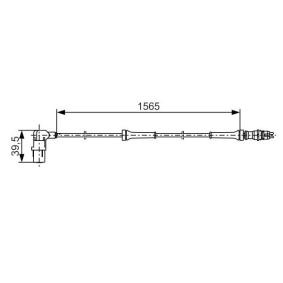 Kjøp Sensor, ABS av BOSCH 0 265 006 557 til den lave prisen 1887,85 NOK