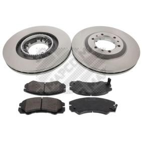 Comprar Kit de discos de freno y pastillas de MAPCO 47696 a bajo precio de 176,62 €