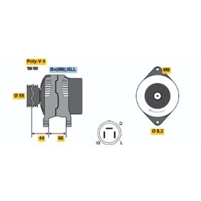 Kraftstofffilter 0 450 905 958 für HYUNDAI