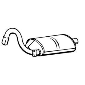 Compre Panela de escape traseira da VEGAZ VOS-92 a um preço baixo por 176,59 €