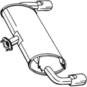 Endschalldämpfer 171-029 MAZDA MX-5 von BOSAL