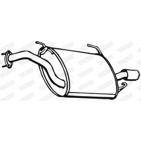 Compre Panela de escape traseira da WALKER 16584 a um preço baixo por 72,17 €