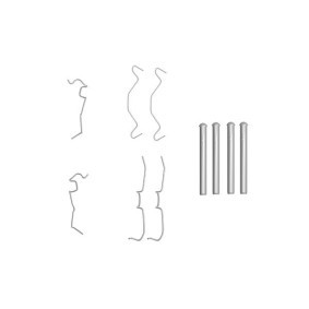 Compre Kit de acessórios, pastilhas de travão da BOSCH 1 987 474 331 a um preço baixo por 15,42 €