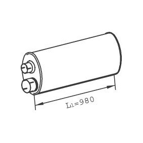 Acquista Marmitta centrale da DINEX 47301 a buon mercato per soli 243,36 €