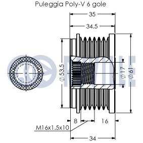 Acquista Braccio tenditore, Cinghia Poly-V da RUVILLE 55620 a buon mercato per soli 36,96 €