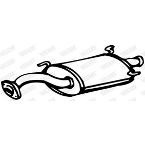 Compre Panela de escape traseira da WALKER 13323 a um preço baixo por 67,54 €