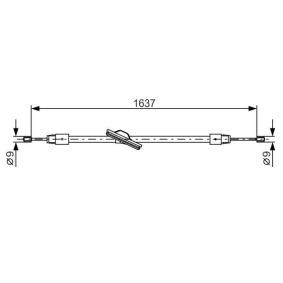 Comprar Cable de freno de mano de BOSCH 1 987 482 330 a bajo precio de 17,87 €