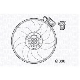 Kühlerlüfter von MAGNETI MARELLI günstig für 209,24 €