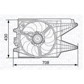 Kühlerlüfter von MAGNETI MARELLI günstig für 273,60 €