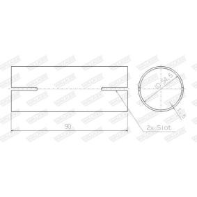 Auspuffschelle von WALKER 82466