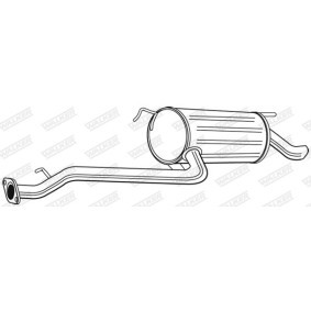 Compre Panela de escape traseira da WALKER 22366 a um preço baixo por 76,30 €