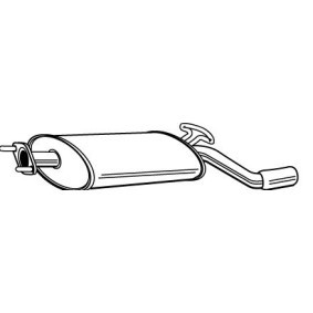 Compre Panela de escape traseira da VEGAZ SBS-22 a um preço baixo por 182,48 €