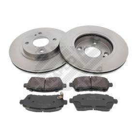 Comprar Kit de discos de freno y pastillas de MAPCO 47663 a bajo precio de 86,49 €