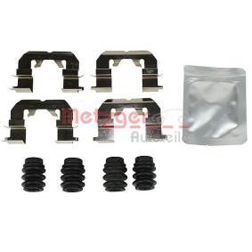 Compre Kit de acessórios, pastilhas de travão da METZGER 109-1859 a um preço baixo por 19,13 €