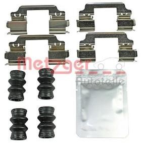 Compre Kit de acessórios, pastilhas de travão da METZGER 109-1861 a um preço baixo por 20,89 €