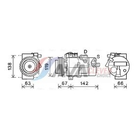 Kupplung, Kühlerlüfter von AVA COOLING SYSTEMS IVC103