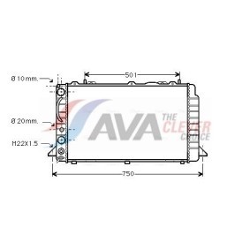 Acquista Radiatore motore da AVA COOLING SYSTEMS AI2332 a buon mercato per soli 199,78 €