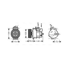 Klimakompressor von AVA COOLING SYSTEMS AIAK262