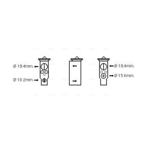 Comprar Válvula de expansión, aire acondicionado de AVA COOLING SYSTEMS SZ1130 a bajo precio de 74,15 €