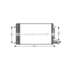 Klimakondensator von AVA COOLING SYSTEMS ST5038