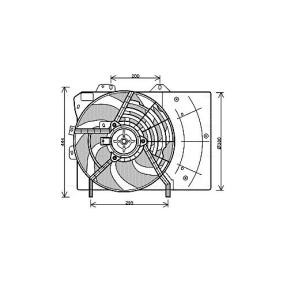 Kühlerlüfter PE7539 von AVA COOLING SYSTEMS günstig für 175,58 € online kaufen