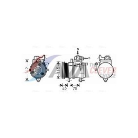 Kühlerlüfter für KIA von AVA COOLING SYSTEMS