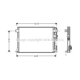 Expansionsventil, Klimaanlage von AVA COOLING SYSTEMS VW1311