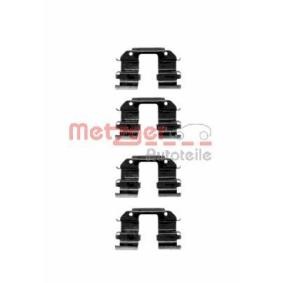 Compre Kit de acessórios, pastilhas de travão da METZGER 109-1285 a um preço baixo por 7,06 €