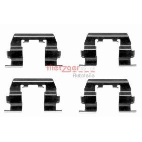 Compre Kit de acessórios, pastilhas de travão da METZGER 109-1669 a um preço baixo por 11,65 €