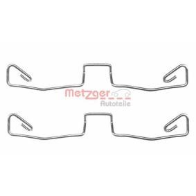 Compre Kit de acessórios, pastilhas de travão da METZGER 109-1633 a um preço baixo por 6,02 €