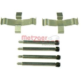 Compre Kit de acessórios, pastilhas de travão da METZGER 109-1040 a um preço baixo por 8,60 €