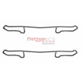 Compre Kit de acessórios, pastilhas de travão da METZGER 109-1100 a um preço baixo por 6,33 €