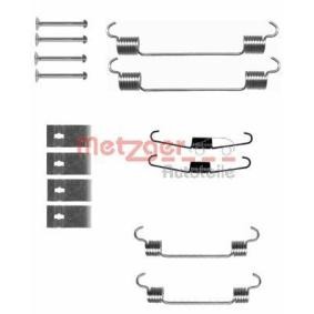 Comprar Juego de accesorios, zapatas de freno de METZGER 105-0833 a bajo precio de 9,72 €