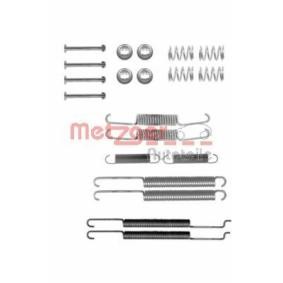 Comprar Juego de accesorios, zapatas de freno de METZGER 105-0726 a bajo precio de 10,82 €