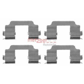 Compre Kit de acessórios, pastilhas de travão da METZGER 109-1709 a um preço baixo por 8,87 €