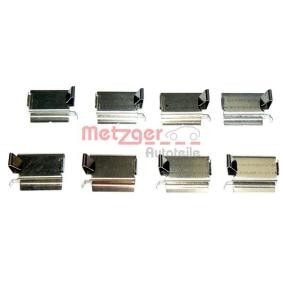 Compre Kit de acessórios, pastilhas de travão da METZGER 109-1820 a um preço baixo por 11,82 €