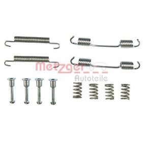 Comprar Juego de accesorios, zapatas de freno de estacionamiento de METZGER 105-0708 a bajo precio de 8,27 €