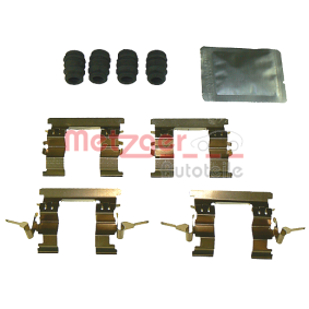 Compre Kit de acessórios, pastilhas de travão da METZGER 109-1842 a um preço baixo por 22,95 €