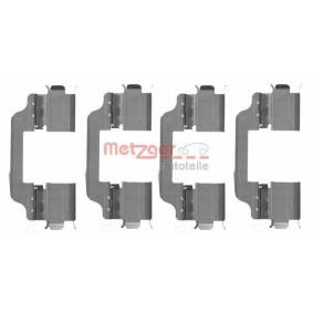 Compre Kit de acessórios, pastilhas de travão da METZGER 109-1707 a um preço baixo por 8,76 €