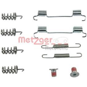Compre Kit de accesorios de las zapatas de freno de METZGER online para Clase C T-modell (S204) a precios moderados