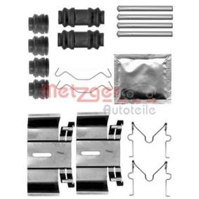 Compre Kit de acessórios, pastilhas de travão da METZGER 109-1836 a um preço baixo por 18,68 €