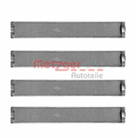 Compre Kit de acessórios, pastilhas de travão da METZGER 109-1284 a um preço baixo por 11,01 €